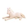 Diggly Big Size Simulation Animal Horse Plush Toy Horse Doll for Birthday Gift (White, 70cm) [Imported] Plush Toy