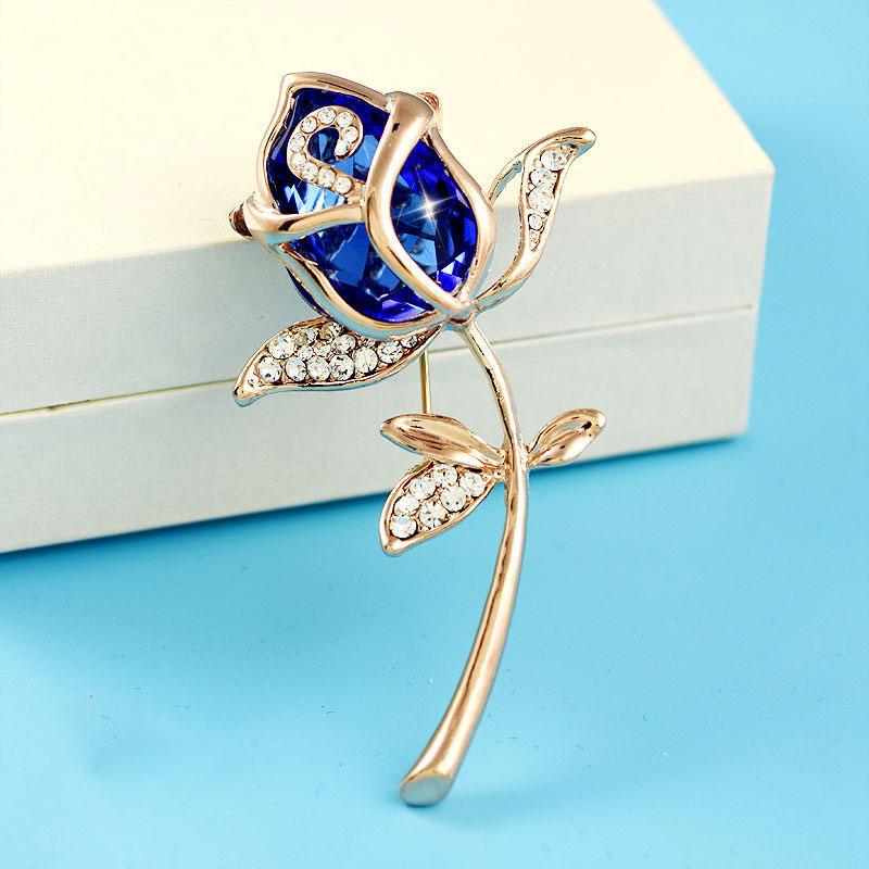 

Розы изысканные, благородные и элегантные модные броши-булавки для галстука-бабочки, аксессуары для одежды красный