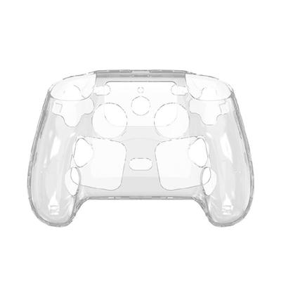 PC Game Controller Cover for Steam Controller 2, Clear Shell with Shaped Access Areas for Daily Storage, Play Use, and Display Shelves