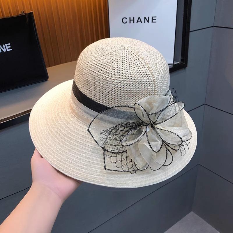 Sun hat women's sunscreen fashion high sense Eugen salute hat summer outdoor travel seaside shade beach hat