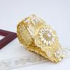 Vintage Turkish Caucasus Women Belt Gold Color Crystal Slavic Bridal Jewelry Adjustable Length