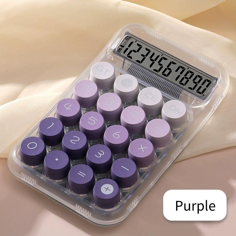 Gradient Color Scientific Calculator Transparent Students Test Office Daily Use