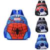 Adorable Spider-man Cartoon Backpack For Boys And Girls Stylish Nylon Preschool Bag