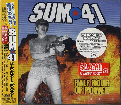 

CD SUM 41 Half Hour Of Power UICL1020 UNIVERSAL 2002 Japan Rock Used
