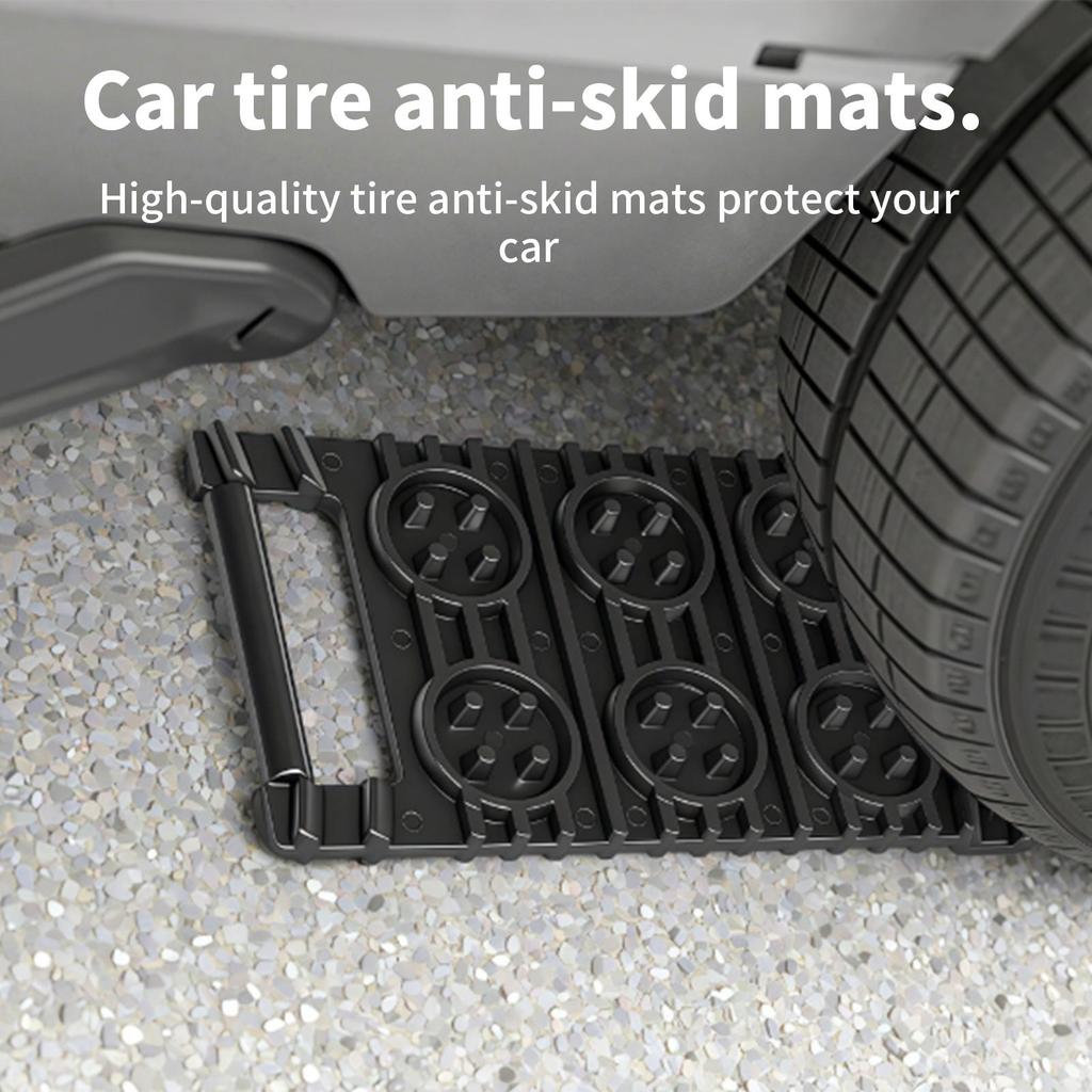 Car Tire Traction Mats Mud Snow Emergency Wheel Recovery Anti-Slip Vehicle Mud Snow Traction Pads For Trucks SUVs Road Extreme
