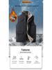 Men's Thickened Fleece-Lined Workwear Vest with Multi-Pockets for Autumn/Winter