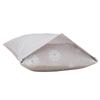 NITORI Floral Embroidered Pillowcase Daisy ST2510 S Gray 43x63cm Envelope Closure Pillow Cover