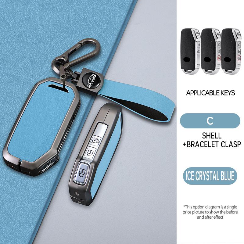 3/4/5 Buttons Key Cover Car Key Case for KIA Sportage Ceed Sorento Cerato KX5 KX-CROSS Forte K3 K5 K8 Ray Opatima Soul Telluride