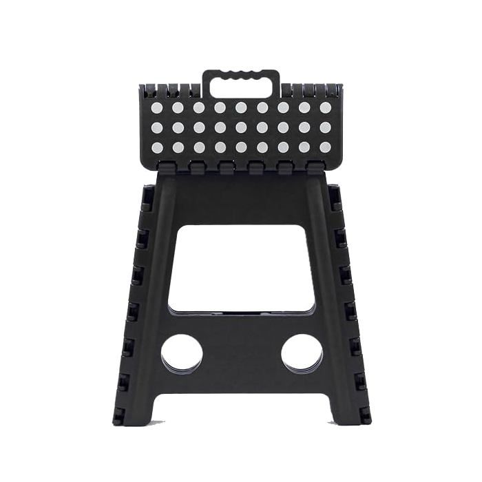 Tabouret pliant en plastique - MARBUENO SUMMER - 10535 - 39x31,5x39 cm - Couleurs assorties - Supporte jusqu'à 150 kg