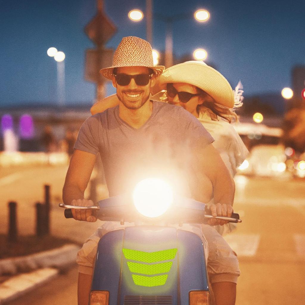 Reflective Bike Stickers - Reflective Stickers for Cars and Motorcycles - Car Reflective Stickers,