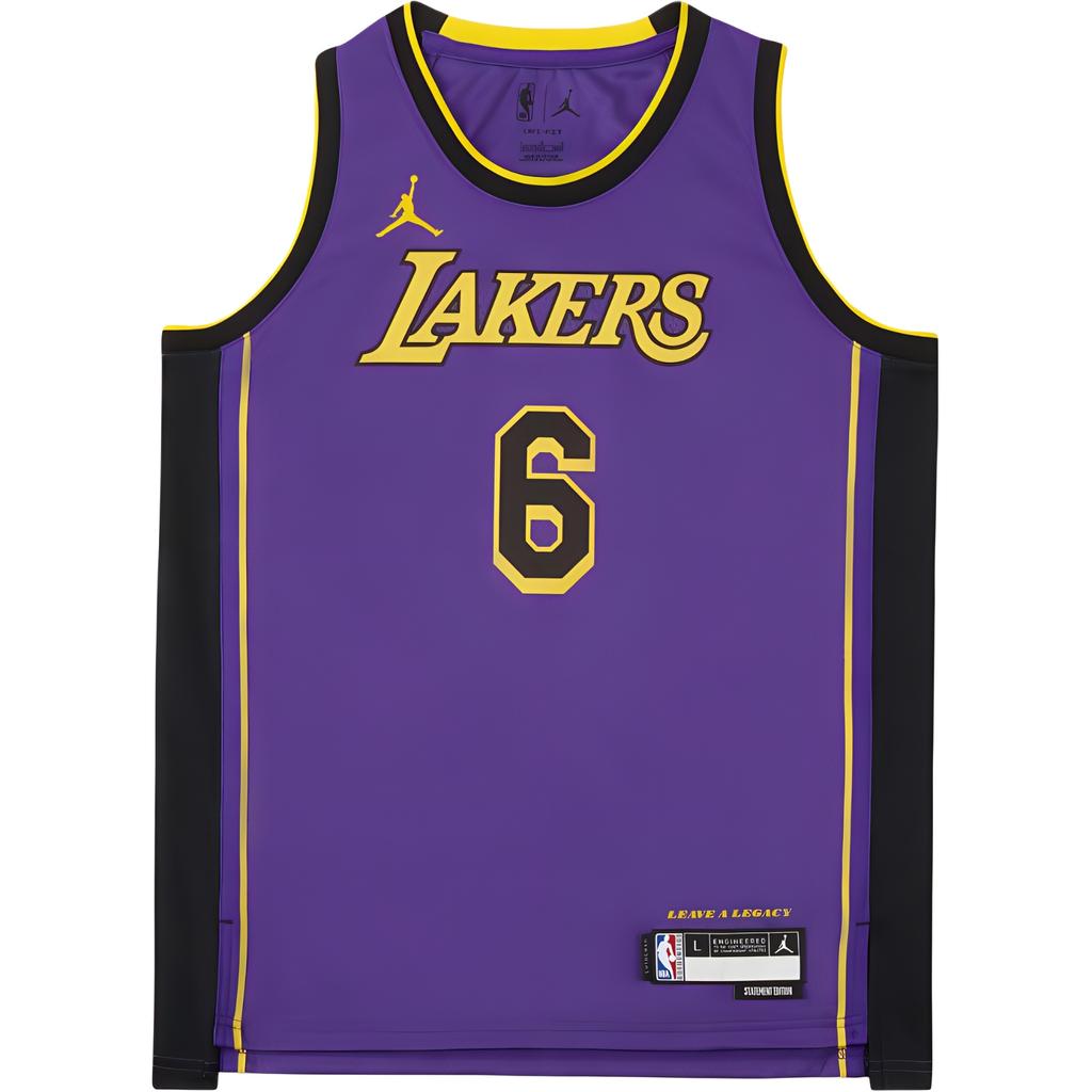 Jordan X NBA Collaboration Kids Basketball Jersey Kids Sportswear Purple FJ4835-504