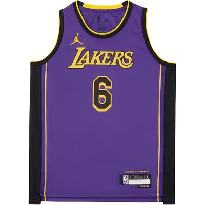 X NBA Collaboration Kids Basketball Jersey Kids Sportswear Purple FJ4835-504