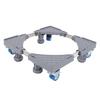 Washing Machine Stand Base Multifunction Adjustable Height 360 Degree Universal Wheels Washing Machine Storage Rack for