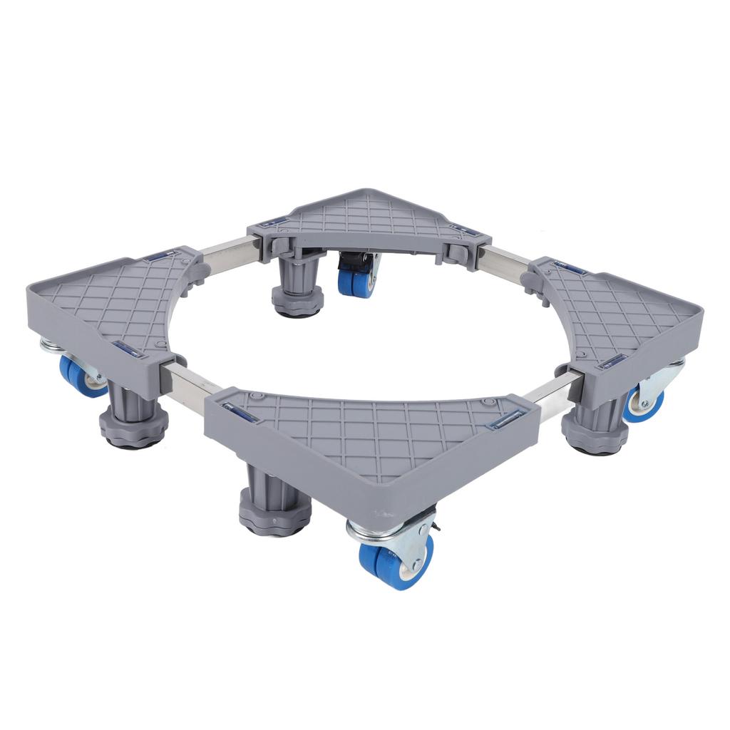 Washing Machine Stand Base Multifunction Adjustable Height 360 Degree Universal Wheels Washing Machine Storage Rack for