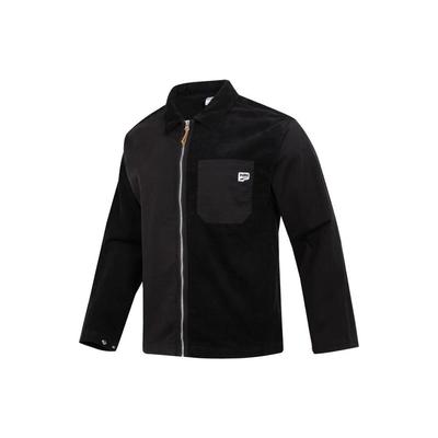 Solid Color Pocket Sports Casual Jacket Men Jacket Black 623374-01