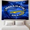 Parramatta Eels Team Crest Tapestry Room Decoration Wall Hanging for Living Room Bedroom, dormitory, Birthday and Christmas gifts
