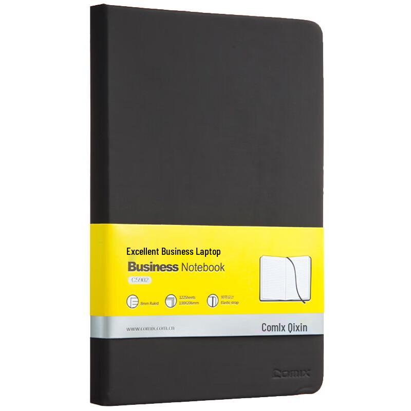 Comix A5 Leatherette Business Notebook