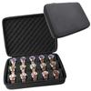 1Pcs Watch Carry Box Hard-Shell 15 Slots Watch Storage Organizer Case Fit For Large And Small Watches With Soft Foam Pillow