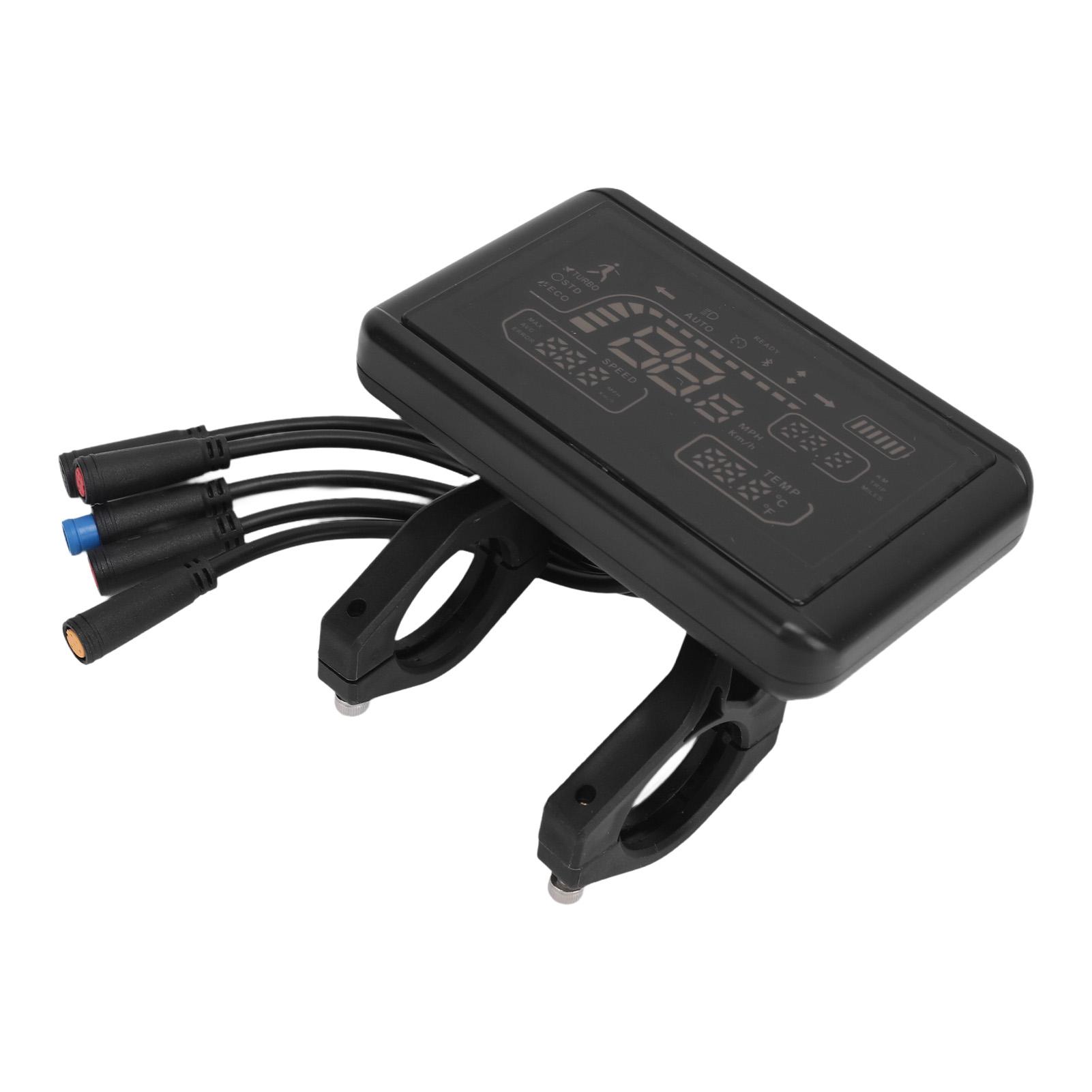 

Electric Bicycle Display Panel Speed Gear Power Mode Indicator Meter Waterproof for Electric Bike Modification