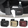 Multifunctional car seat back trash can Storage box For Nissan Nismo Note Armada Pulsar Pathfinder X-Trail Qashqai Accessories