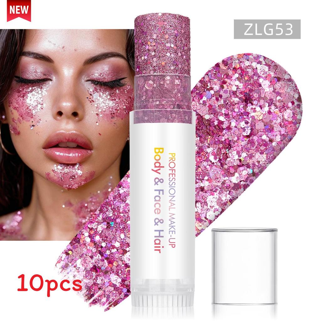 Body Glow Stick Face Sparkle Gel For Festival Makeup And Carnival Fun