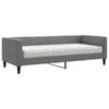 Vidaxl Sofa Z Materacem Do Spania, Ciemnoszara, 80X200 Cm, Tkanina