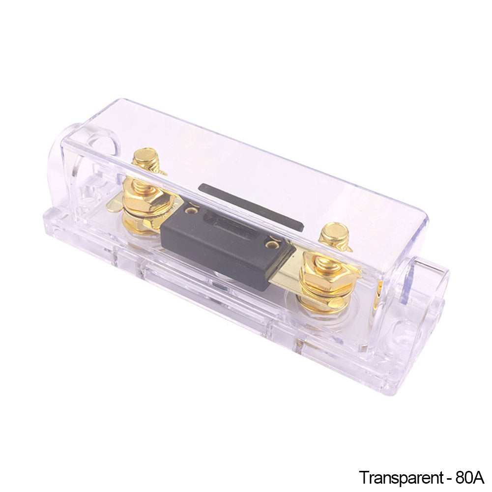 Car Auto Fuse Holder Bolt-on Fuse Automotive Audio Fuse Holders Fusible Link with 40 50 80 100 125 150 250 300 400A Amp