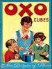 Oxo Cubes Family Vintage Advertisement Retro Metal Sign Wall Decor A