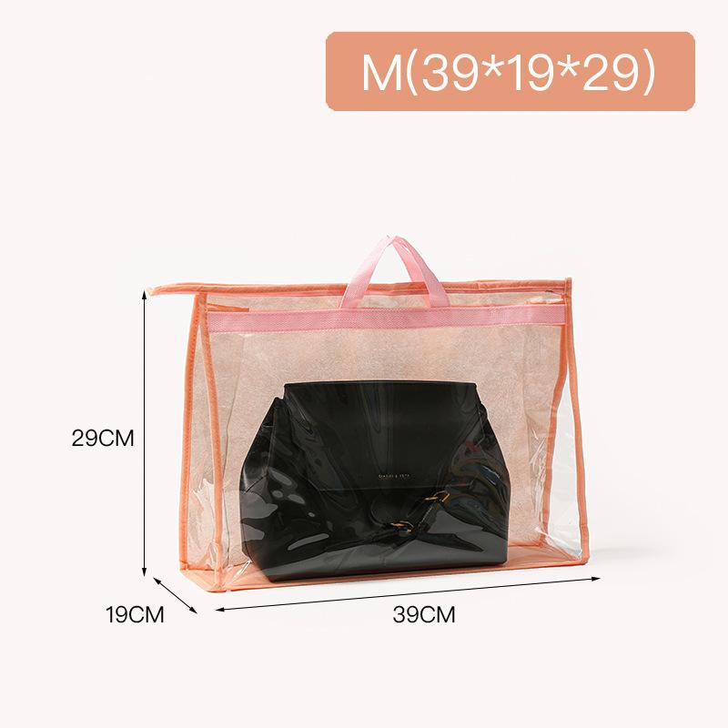 Transparent Dustproof Storage Bag Home Organizer Waterproof Hanging Bag Protective Cover Trendy Bag Storage Solution