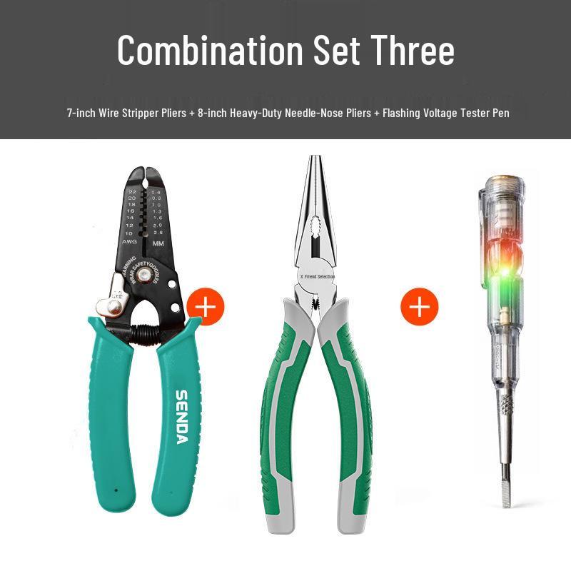 Multi-Functional Electrician Wire Stripper & Cutter Tool
