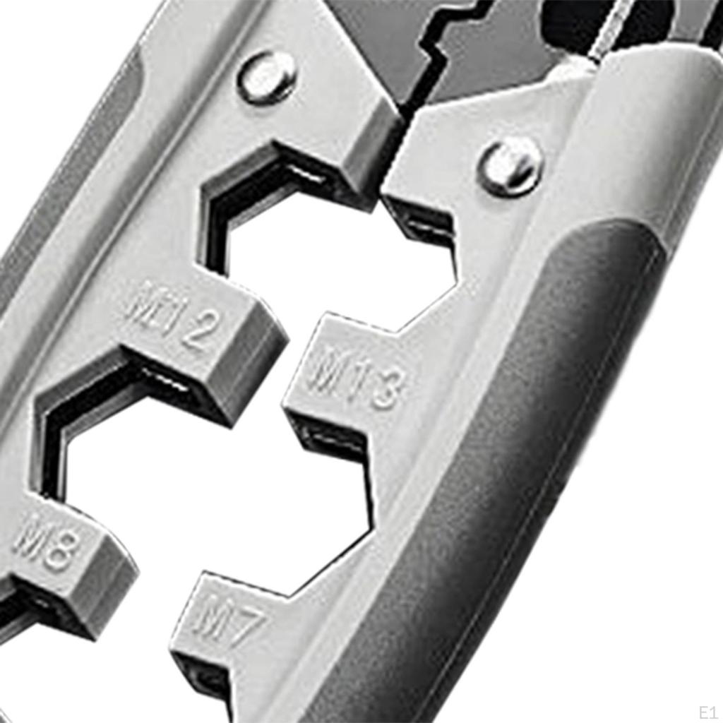 Wire Stripper Pliers Crimper Wiring Tool Crimping Splitting Screwing Ergonomic Heavy Duty Cable