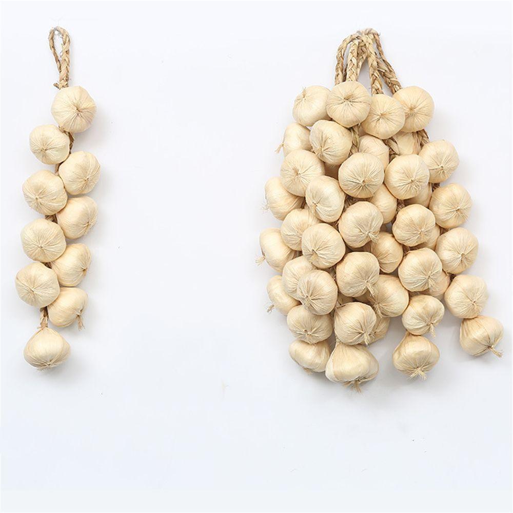 Decor Acasă Șir de Ardei Iuți Usturoi Fals Legume Artificiale Simulare