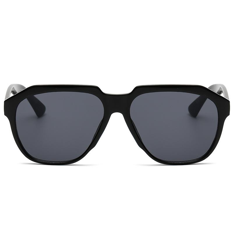 European and American retro oval large frame sunglasses, men's and women's tide star models, rice nail sunglasses, street shooting glasses s