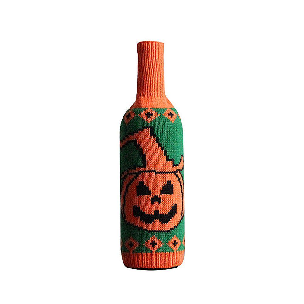 

For Home,Bar Happy Fashion Halloween Wine Bag Wine Bottle Cover Champagne Bottle Bag Party Decor pumpkin