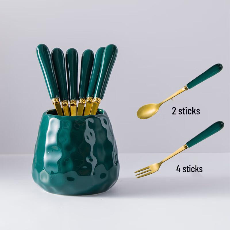 Homeglen Nordic Stainless Steel Fruit Fork Set