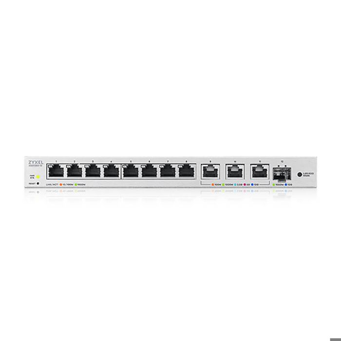 Switch MultiGig - ZYXEL - XGS1250-12 - 12 Ports - 10G SFP+ - Silent and Energy Efficient