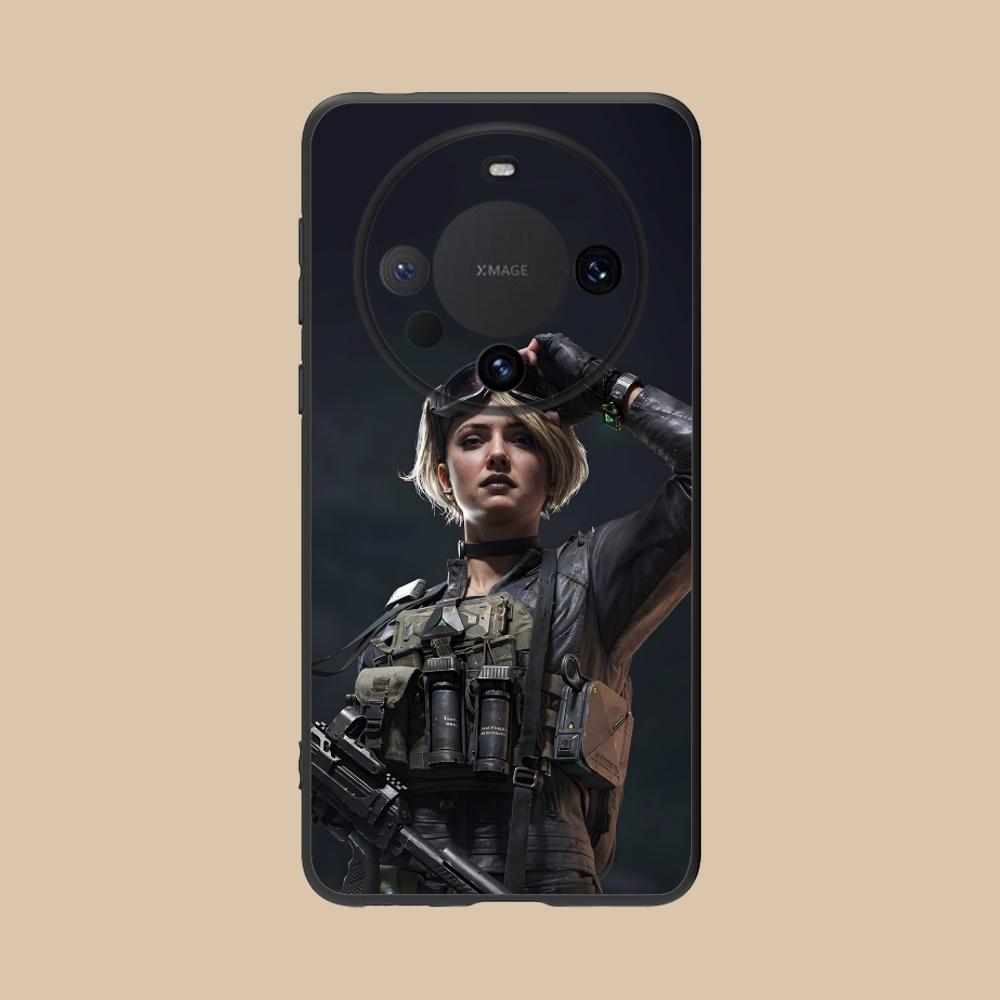 Game Delta Force Matte TPU Mobile Phone Case for Huawei Mate 60 50 40 30 20 10 Pro Plus Lite E 5G Colorful Printing Cover