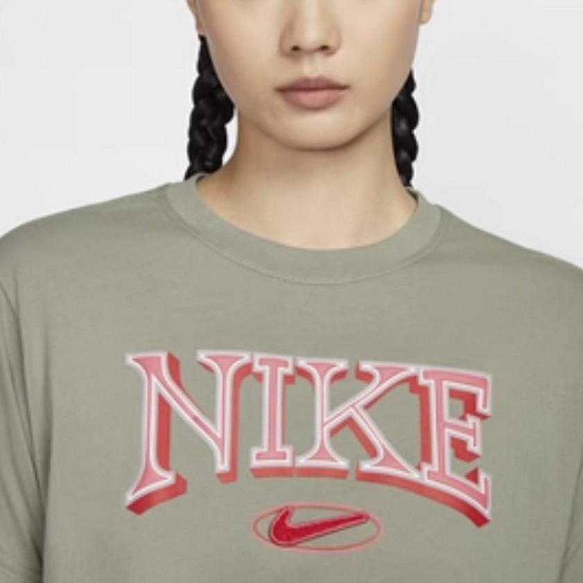 Nike T Shirt Women's Army Green FZ2856-320