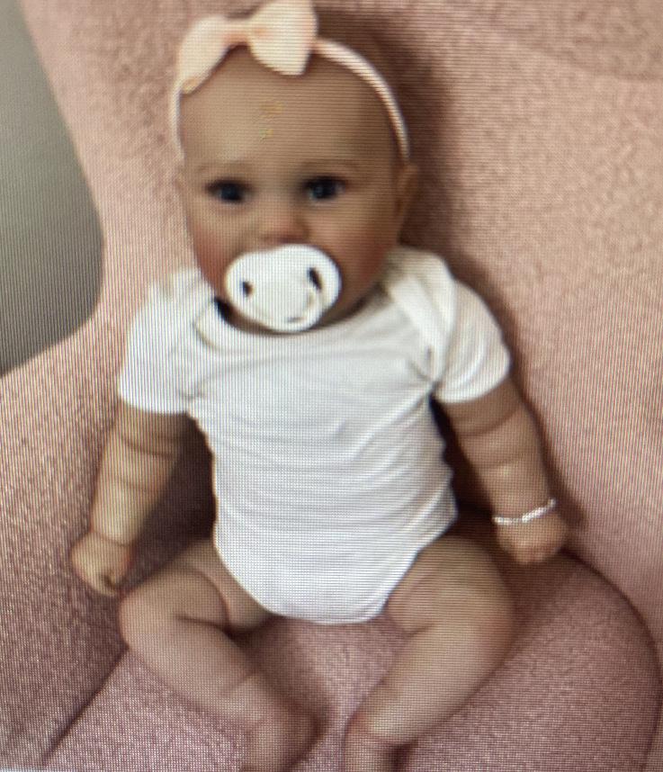 50cm Realistic Baby Doll Maddie 50cm Cloth Body