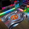 Manchester United Design Crystal Velvet Carpet Cozy Non?Slip Printed Rug For Bedroom Living Room Entrance