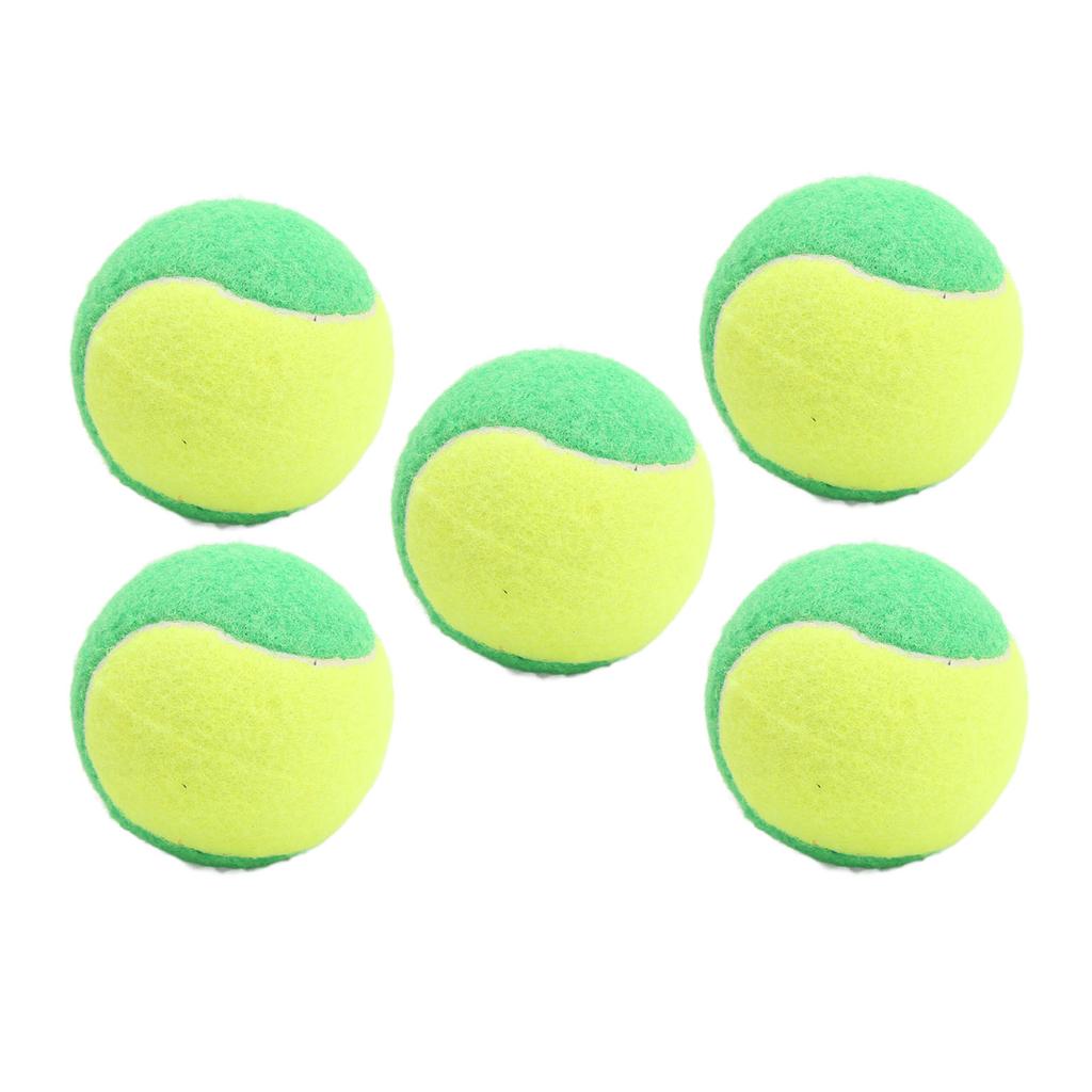 5 STÜCK 6cm Gummi Tennisbälle Elastischer Squashball Stressabbau Bälle für Training Unterhaltung