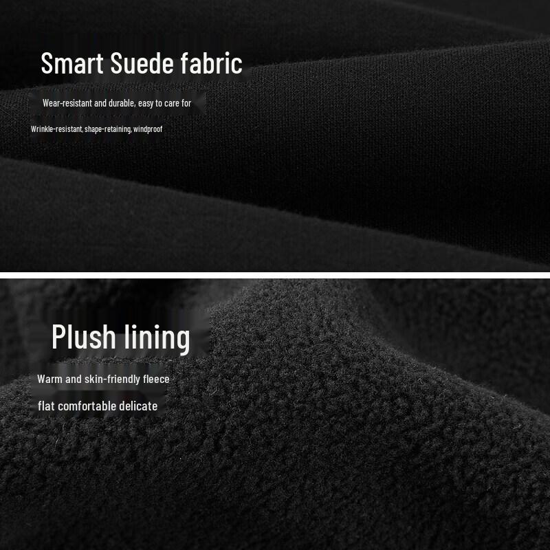 HLA Men's Winter Crewneck Smart Fleece Sweatshirt