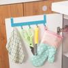 Over Door 5 Hooks Storage Organizer Hanger Rack Non Scratch for Bedroom Bathroom Baby Clothes Towel Hanging Holder