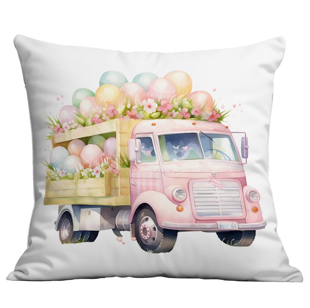 New Easter Pillowcase Country Cartoon Rabbit Easter Egg Pillowcase Sofa Cushion Pillowcase