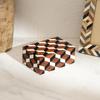 Wooden Cube Pattern Box – Handcrafted Geometric Storage Box