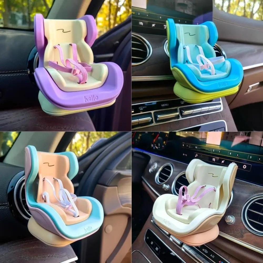 Plastic Doll Car Seat Durable Car Air Exhaust Decoration Car Seat Outlet Decor Girl Surprise Gifts