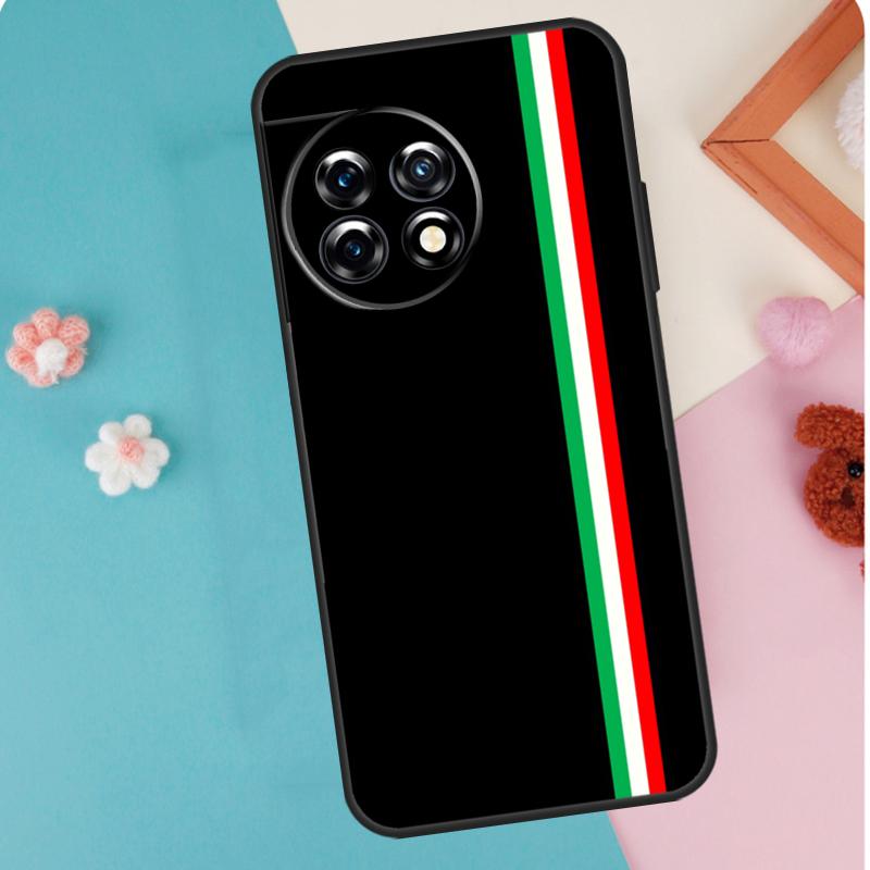 Italy Flag Case For OnePlus 13T 10T 8T 10R 12R 13R 15R 11 12 13 15 Nord CE 5 2 3 4 Lite N20 N30 Cover