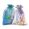 Bags Wedding Gift Coralline Pouch Jewelry Party Sheer Organza 25/50/100 Favor  Unique