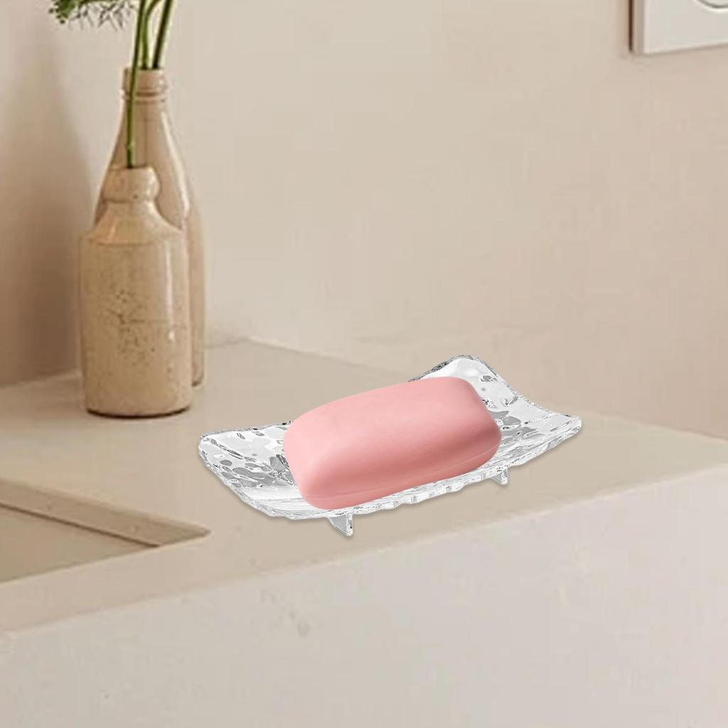 Koupelnová miska na mýdlo Odkapávací miska na mýdlo Studentská kolej Stolní bez vrtání Stojan na mýdlo Polička na toaletní mýdlo