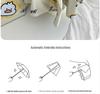 Cute Cartoon Automatic Umbrella with Sun Protection and Anti-UV Features - Durable for Rain and Shine